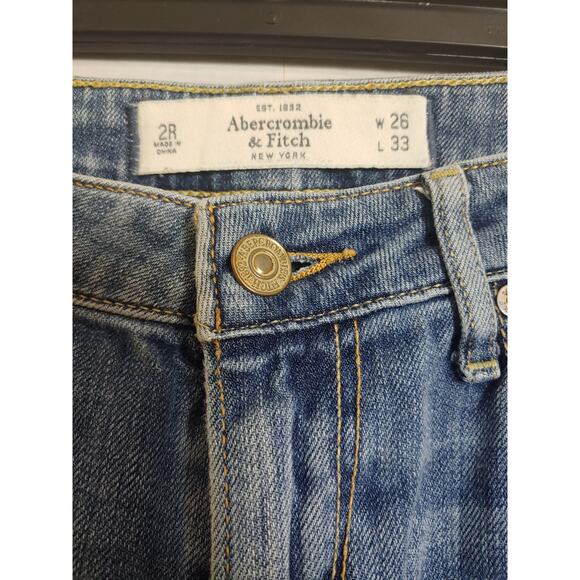 Women's Abercrombie & Fitch Bootcut jeans sz 26/2 - Picture 2 of 4